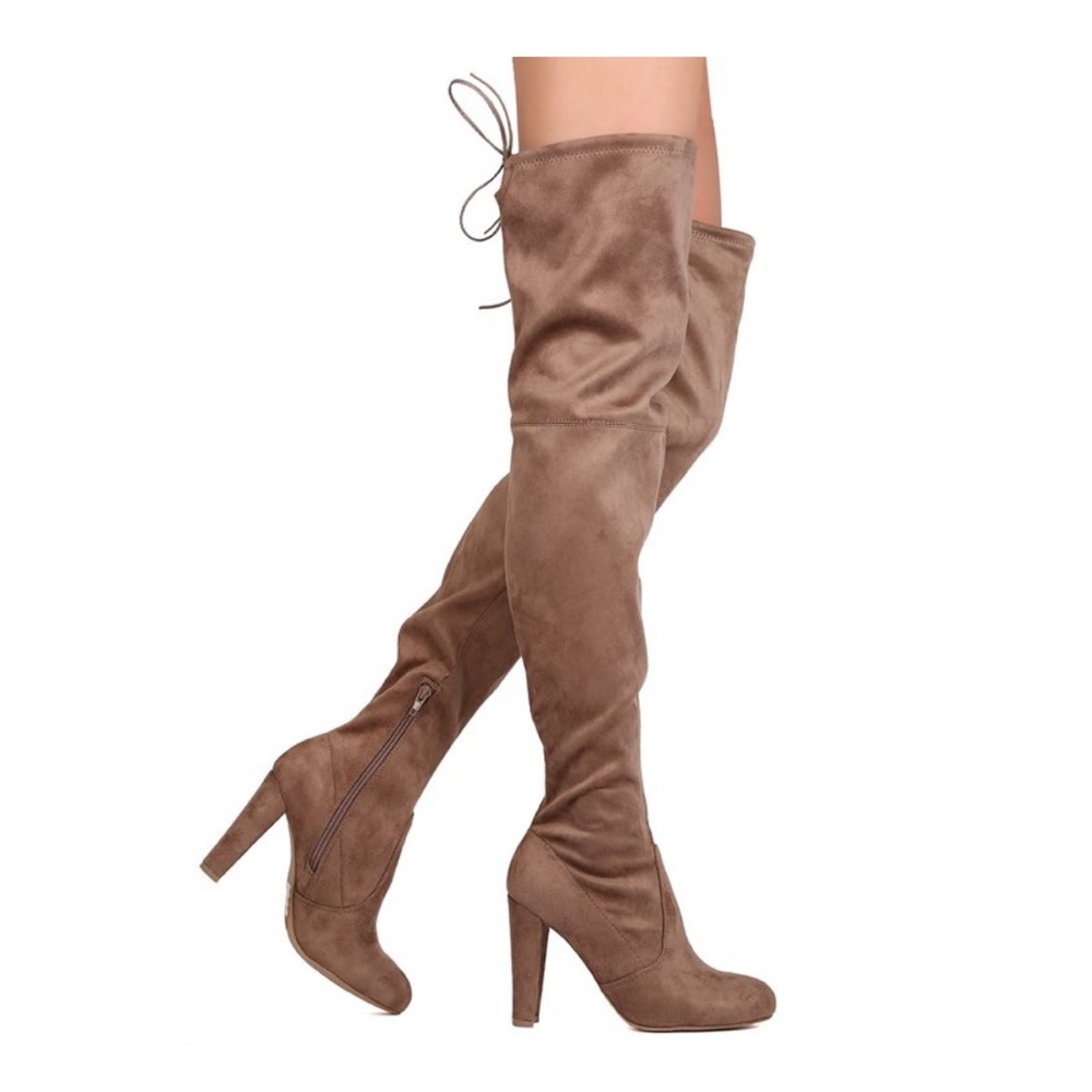 Taupe Amaya boot from wild diva